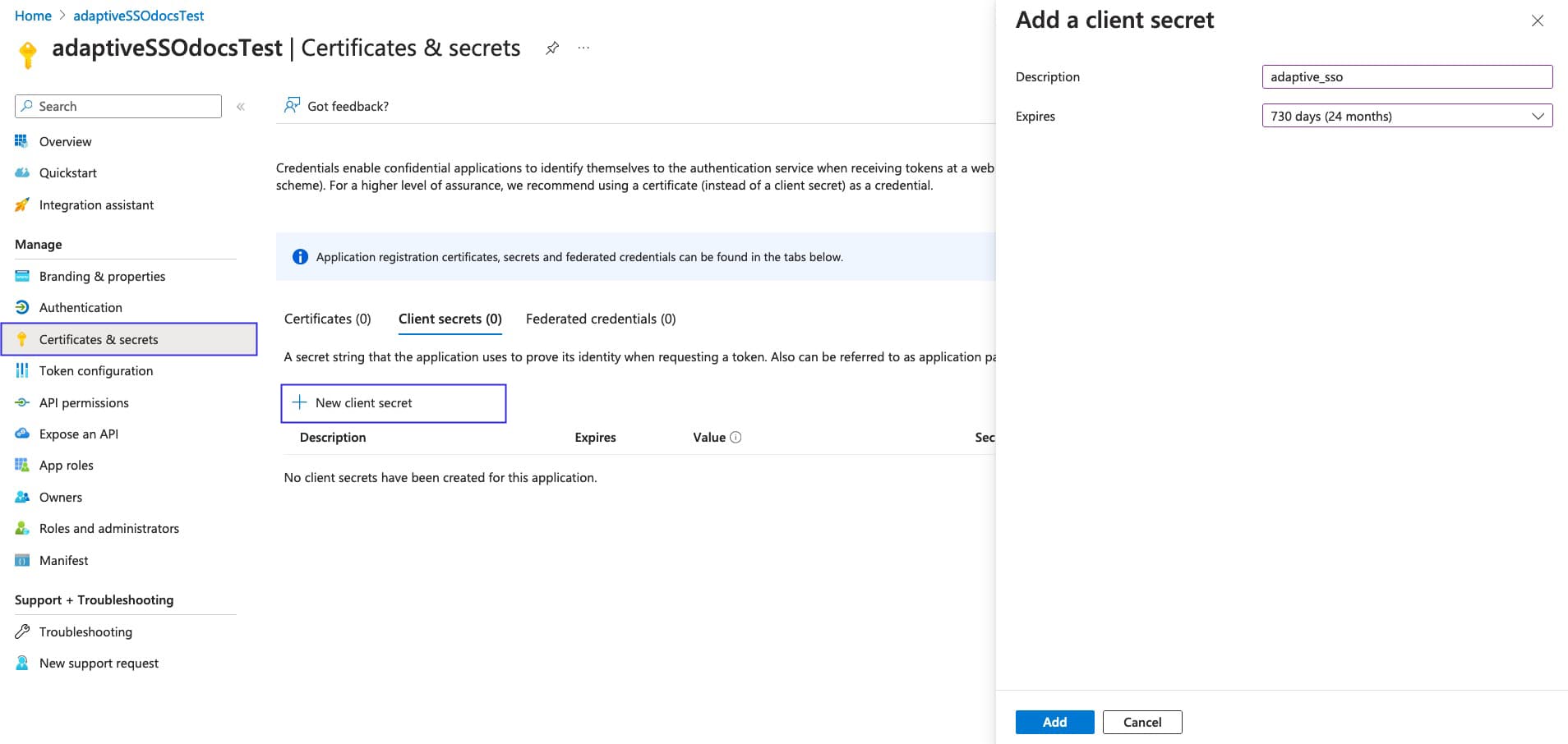 Documentation | Azure Active Directory - Adaptive Docs
