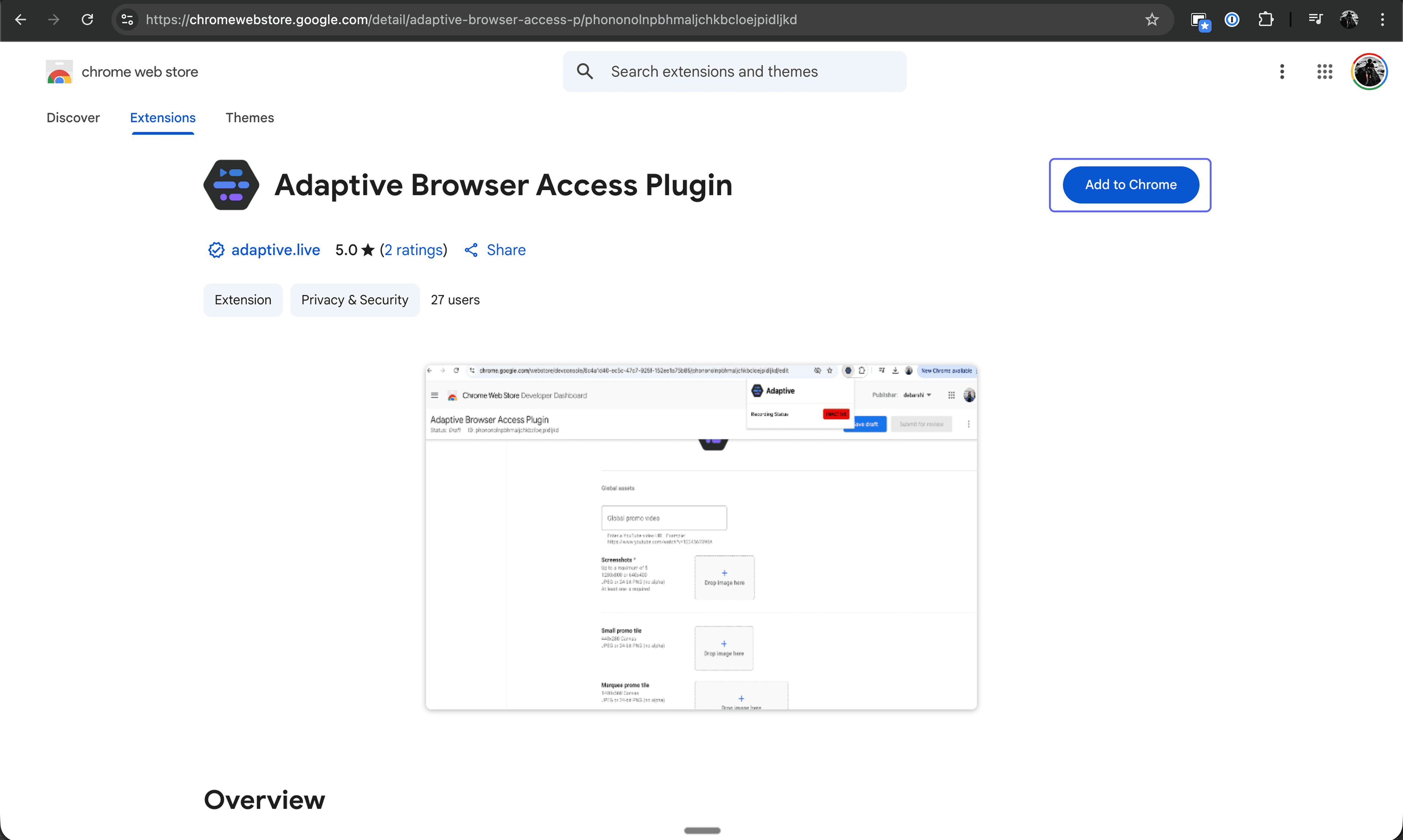 Browser Access - Adaptive Docs