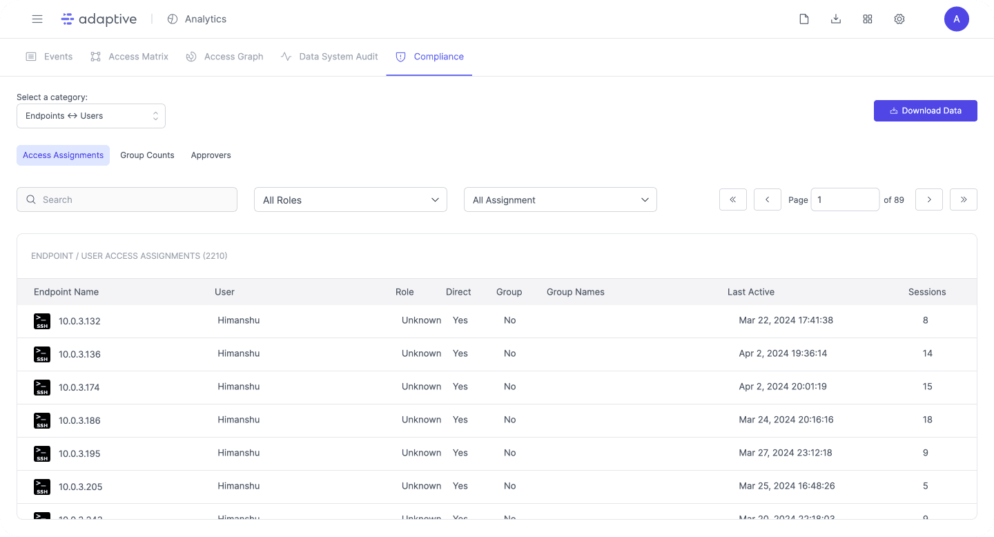 Compliance Reports - Adaptive Docs